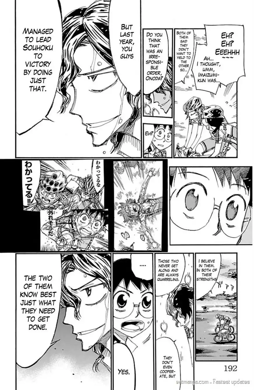 Yowamushi Pedal Chapter 337 14